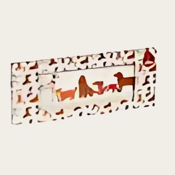Plat rectangulaire Ouaf