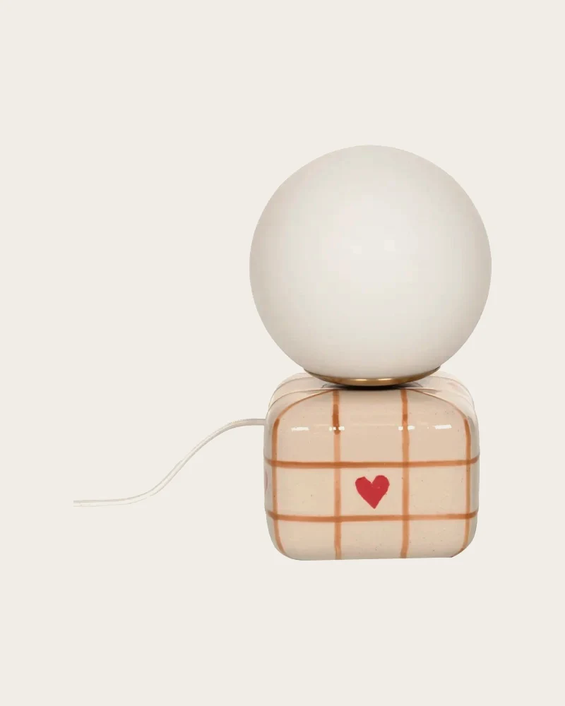 Lampe de chevet Maya cœur