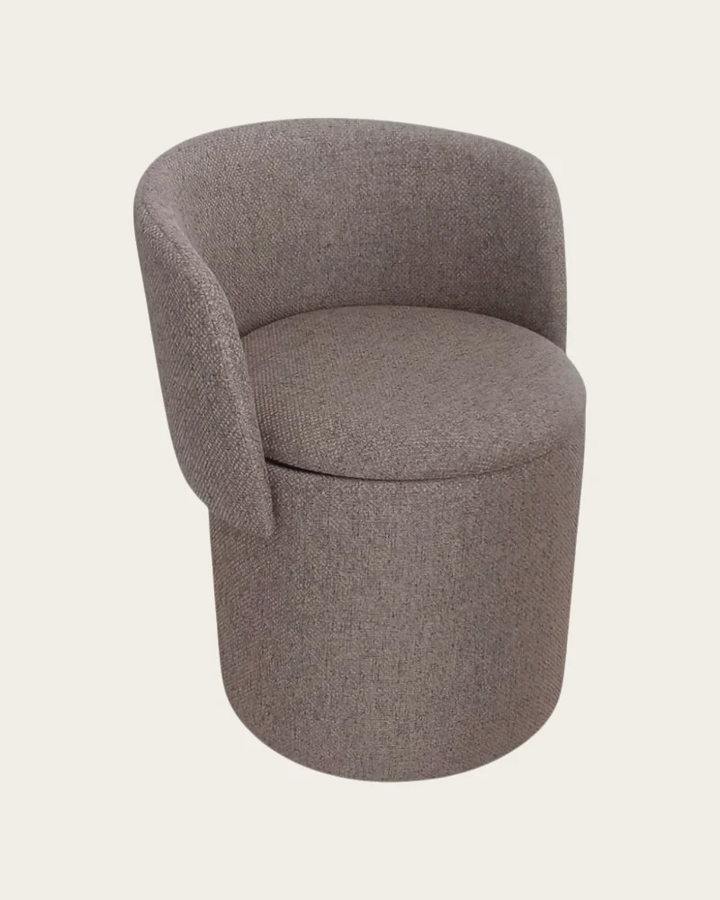 Pouf fauteuil Éclipse, café