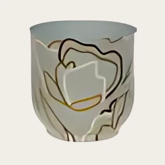 Cache-pot métal Zen Nature