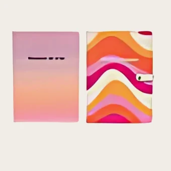 Carnet Wavy, 144 pages, 2 modèles, 15 × 21 cm