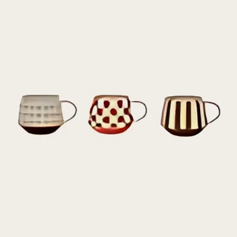 Mug Dario, 3 modèles
