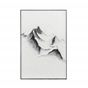 Toile Sommet Enneige 3d