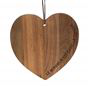 Planche En Bois Forme Coeur