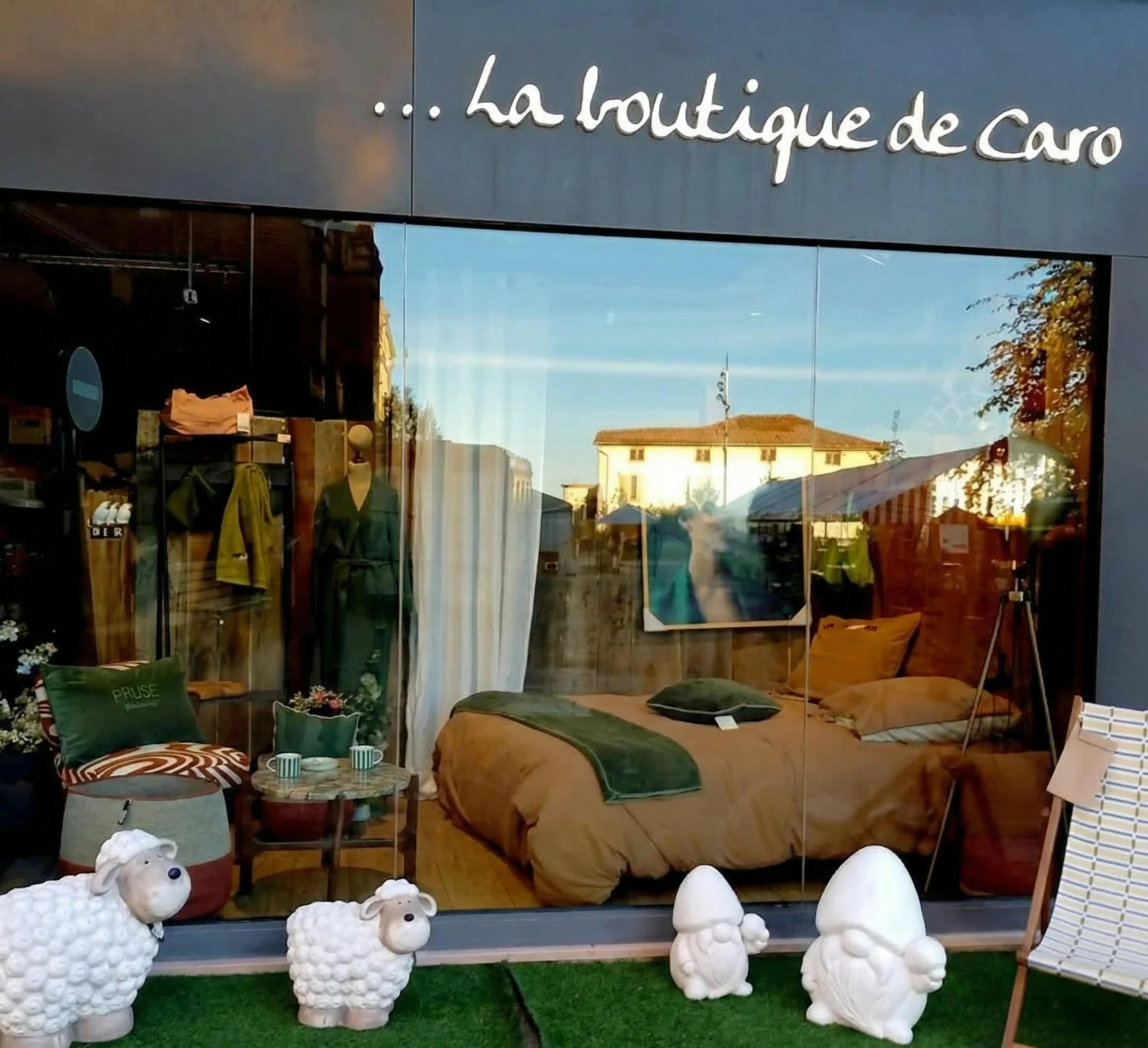 Intérieur de La Boutique de Caro